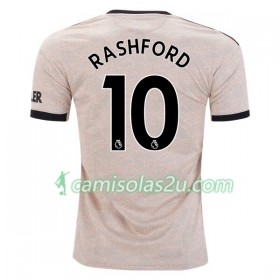 Camisolas de Futebol Manchester United Marcus Rashford 10 Equipamento Alternativa 2019/20 Manga Curta